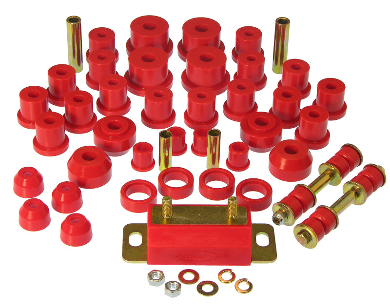 Prothane 45444 fits Ford 65-66 Mustang Total Kit - Red