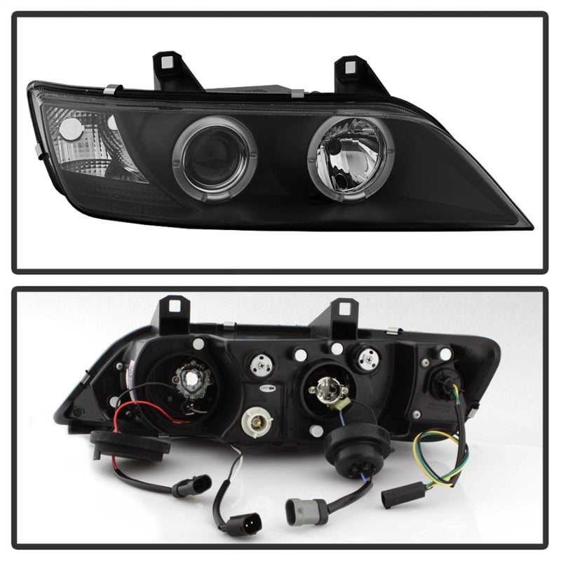 Spyder 5009081 fits BMW 96-02 Z3 Projector Headlights LED Halo Black High H1 Lo