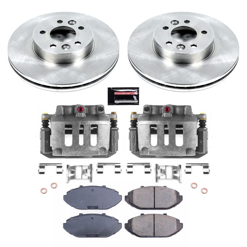 Power Stop KCOE1335 98 02 fits Grand Marquis Front Autospecialty Kit w/Cals