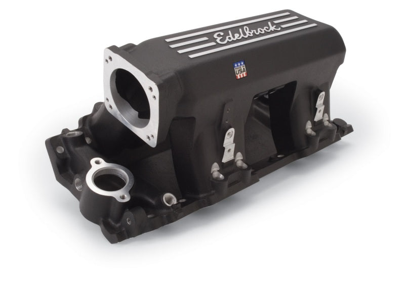 Edelbrock 71363 Manifold EFI Pro-Flo XT BB fits Chevy Rect Port Heads Black Powder Coated