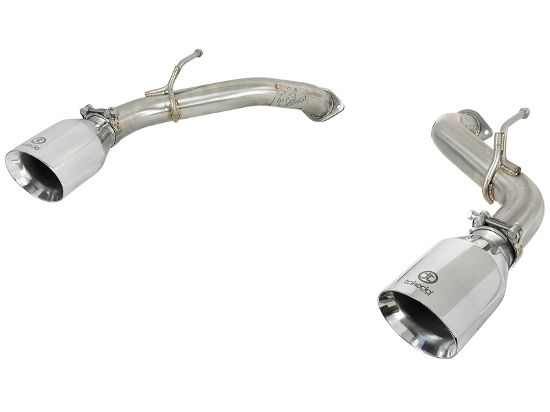 AFE 49-36130NM-P 2.5in 304 SS Axle-Back Exhaust w/ Polished Tips 16-18 fits In