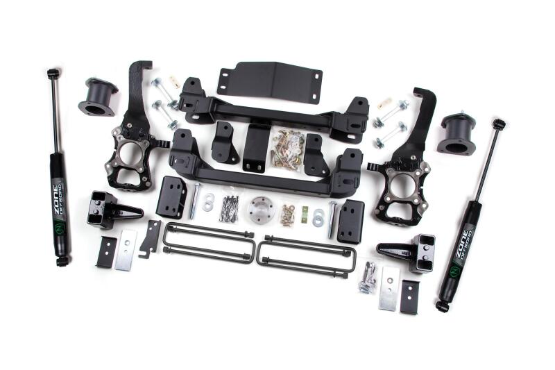 Zone Offroad ZONF41N 2014 fits Ford F-150 4in Suspension System