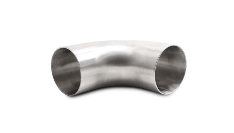 Vibrant 13352 OD 4.33in Tangent Length T304 SS 90 Deg Mandrel Bend w/Extended L