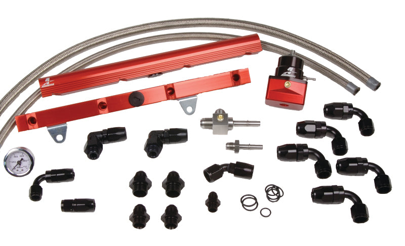 Aeromotive 14129 C5 Corvette Fuel Pressure Regulator and Rail Kit