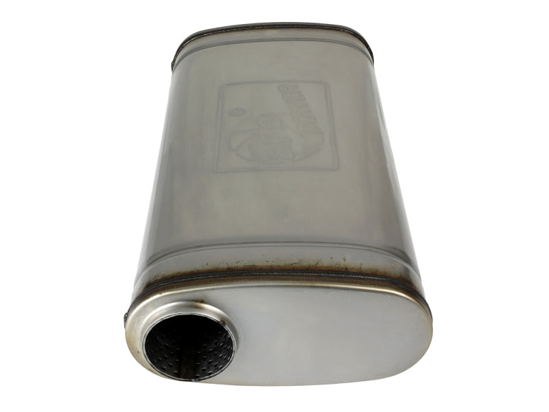 AFE 49M30019 orce XP 304 Stainless Steel Muffler 2.5in Center/Offset 18in L x 9
