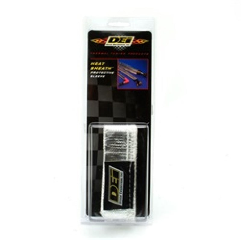 DEI 10403 Heat Sheath 3/4in x 3ft - Aluminized Sleeving - Sewn Edge