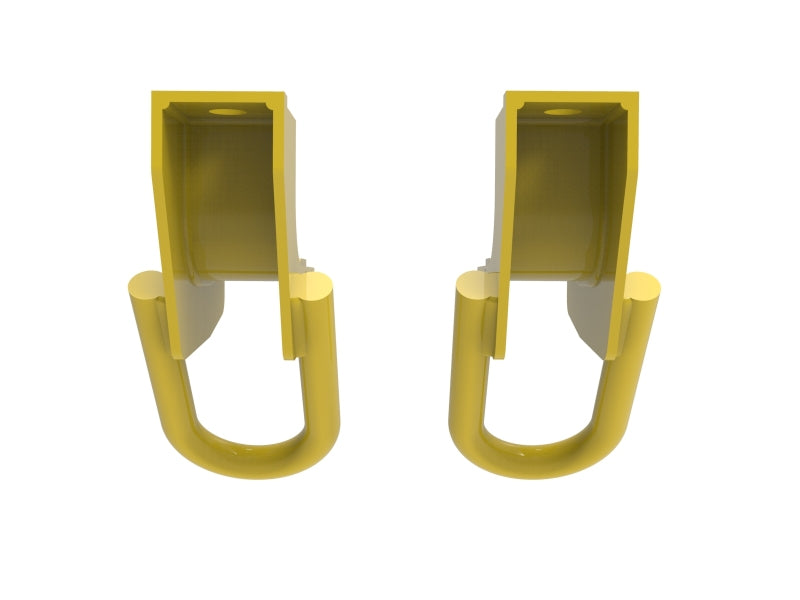 AFE 450-72T001-Y fits Toyota Tundra 2022 V6-3.5L (tt) Front Tow Hook Yellow