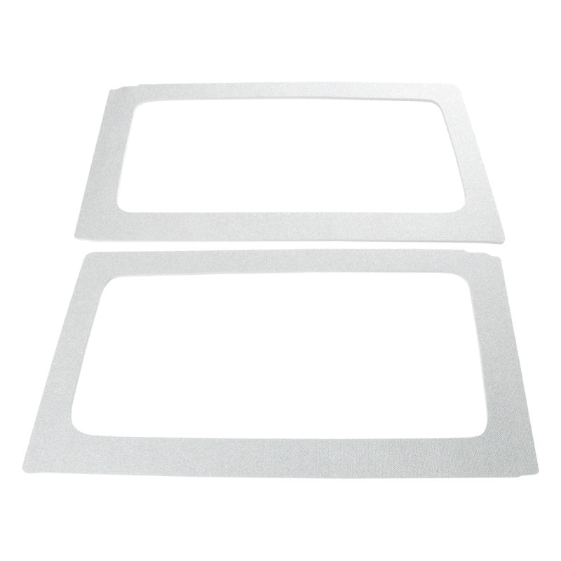 DEI 50154 fits Jeep 11-18 Wrangler JK 2-Door Boom Mat Rear Side Window Trim - 2