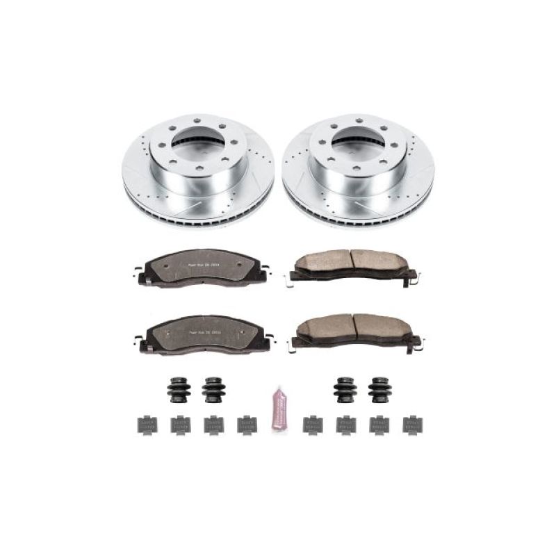 PowerStop K5411-36 09-10 fits Dodge Ram 2500 Front Z36 Truck & Tow Brake Kit