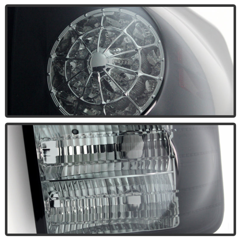 Spyder 5078254 fits Toyota 07-13 Tundra LED Tail lights Black Smoke ALT-YD-TTU0