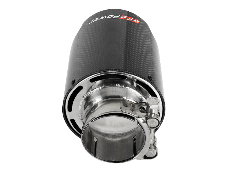 AFE 49T25454-C07 orce-Xp 304 SS Clamp-On Exhaust Tip 2.5in. Inlet / 4.5in. Outl