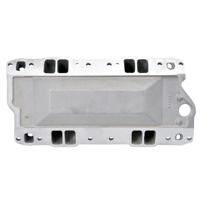 Edelbrock 75011 Polished S/B fits Chevy RPM Air-Gap Manifold