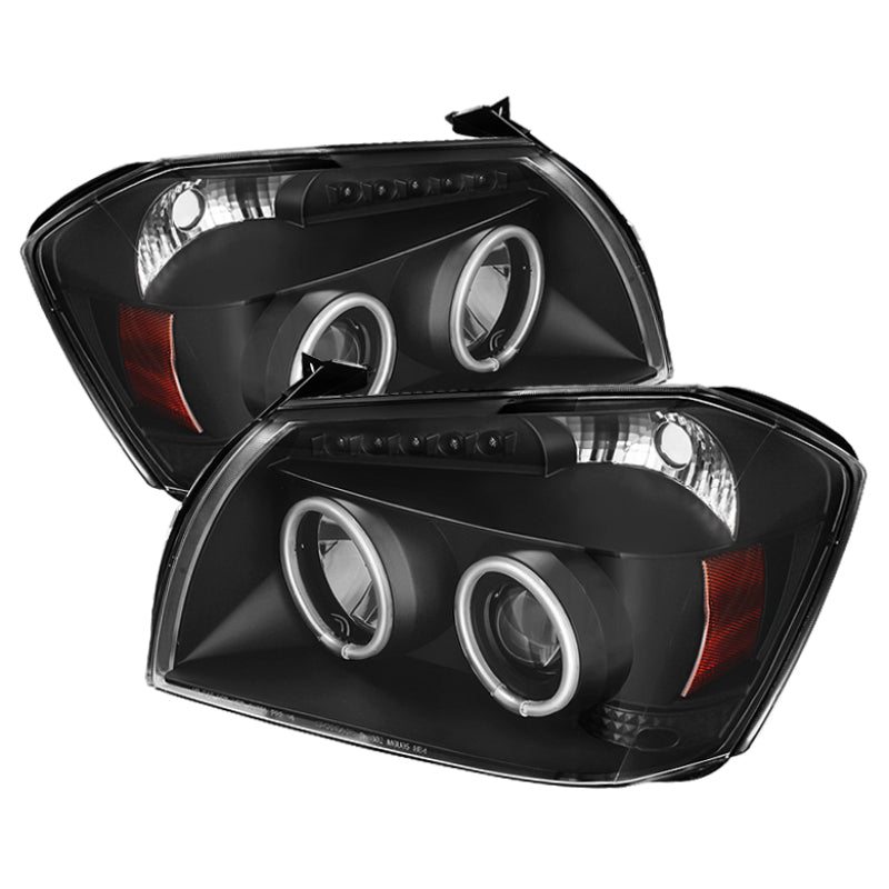 Spyder 5009852 fits Dodge 05-07 Magnum Projector Headlights CCFL Halo LED Blk P