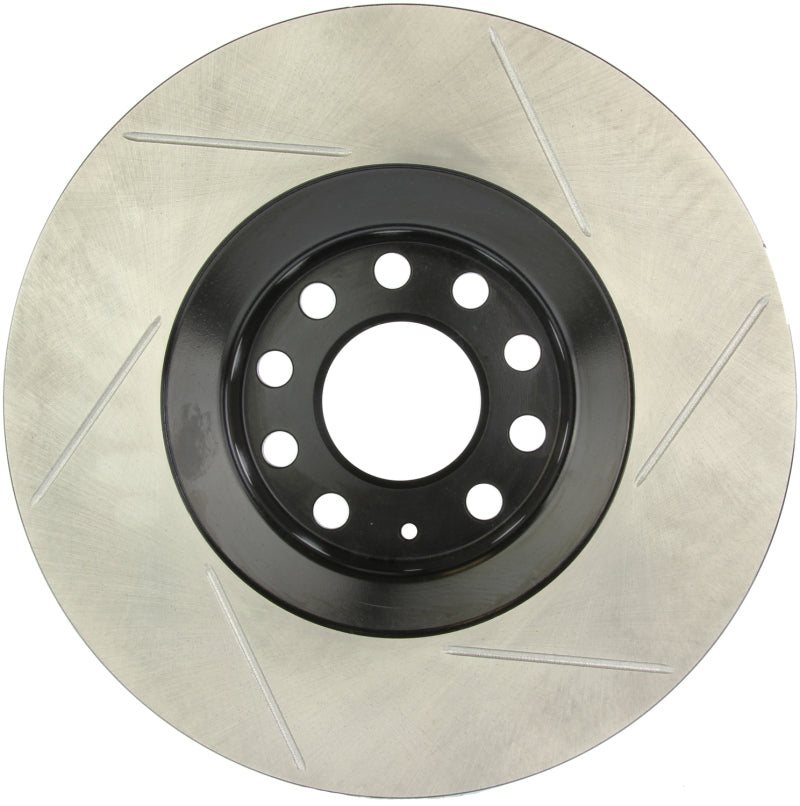 Stoptech 126.33096SR Power Slot 01-06 fits Audi Allroad / 05-09 A4 / 6/99-04 A6 / 99-02 S4 Right Front Slotted Rotor