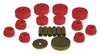 Prothane 18-101 79-88 fits Toyota Truck 4wd Body Mount Kit - Red