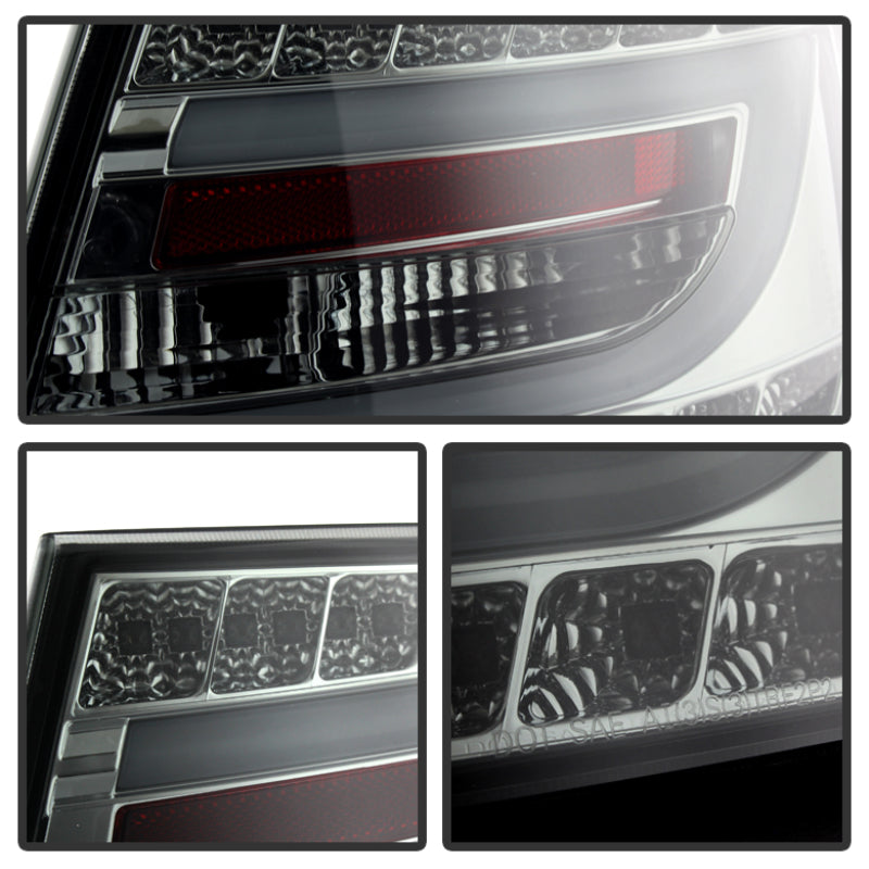 Spyder 5079626 fits Audi 05-08 A6 4Dr Sedan Light Bar LED Tail Lights Smke ALT-