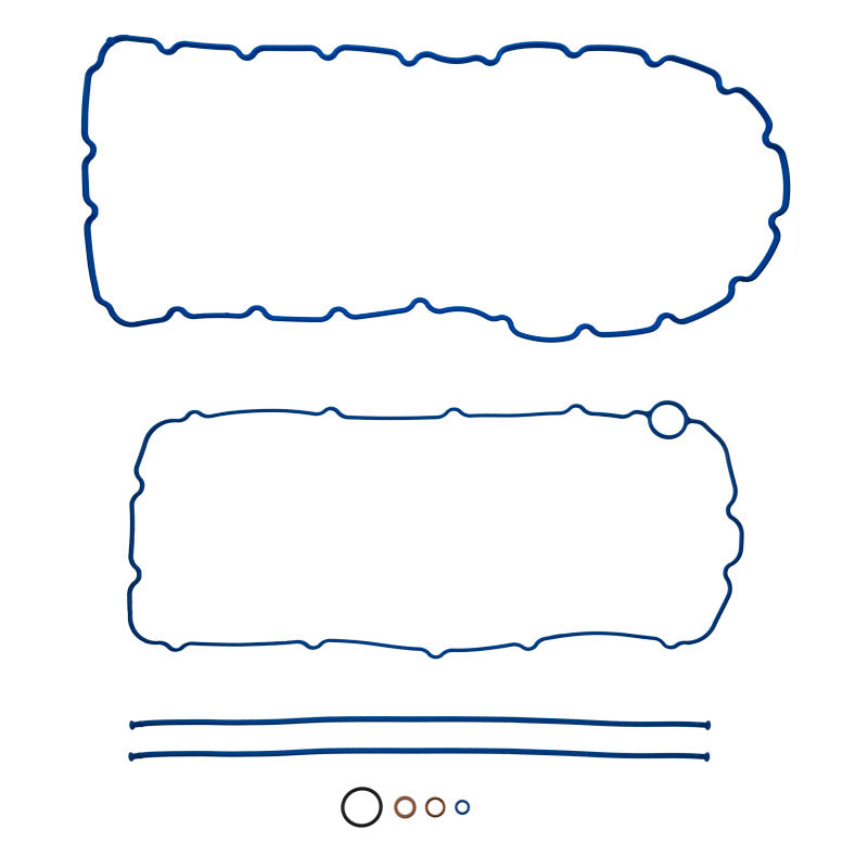 Fel-Pro OS30894R fits Ford F-250 Super Duty OS 30894 R Engine Oil Pan Gasket Set 0 Bolt Hole One Piece Gasket