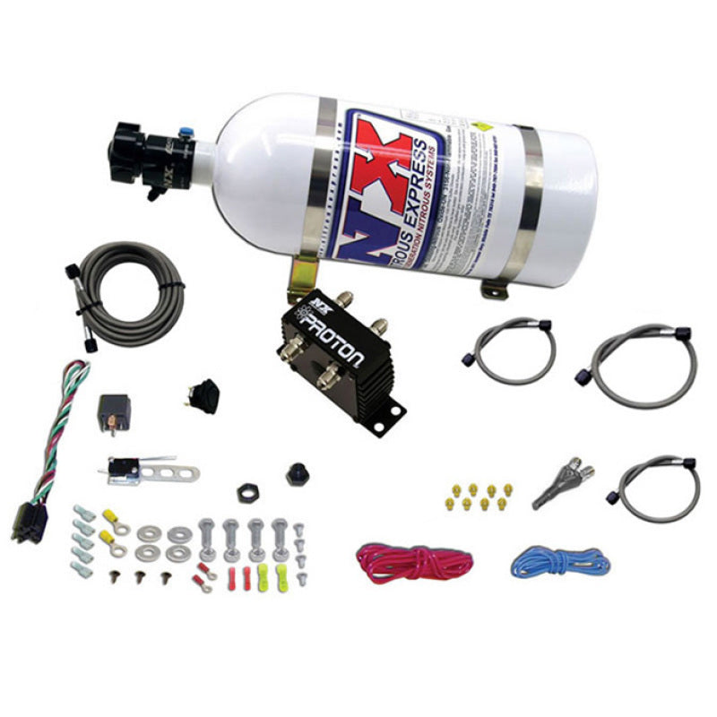Nitrous Express Nitrous 20421-10 Express Proton Plus Nitrous Kit w/10lb Bottle