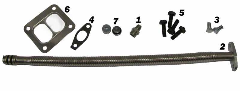 Fleece Performance FPE-TURBO-INST-KIT-CUMM67 07.5-12 fits Dodge 6.7L Cummins S3