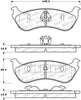 Stoptech 308.0881 Street Brake Pads
