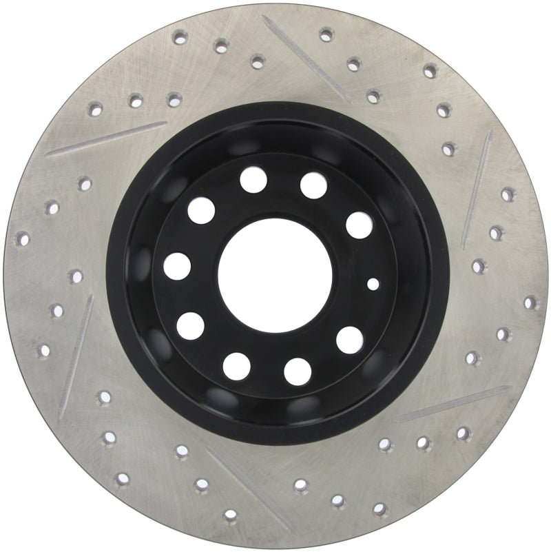 Stoptech 127.33099R Slotted & Drilled Sport Brake Rotor