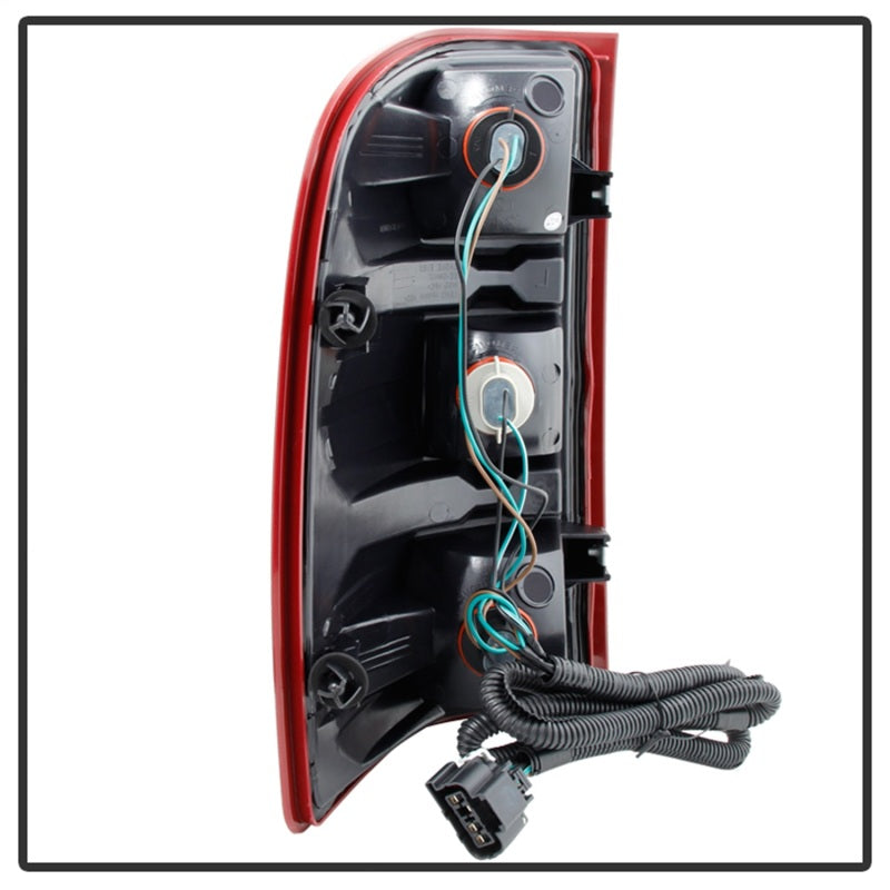 9033100 Xtune fits GMC 07-13 Sierra OEM Tail Lights Dark Red ALT-JH-CSIL07-OE-