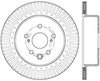 Stoptech 128.44189L Lexus 13-15 GS350/14-15 IS350/13-15 GS350H/15 RC350 Left Rear Drilled Sport Brake Rotor