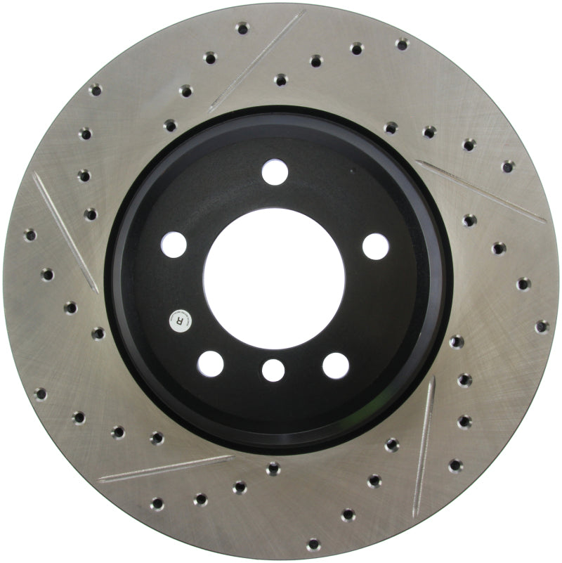 Stoptech 127.34093R 07-09 fits BMW 335 (E90/E92/E93) Slotted & Drilled Right Front Rotor