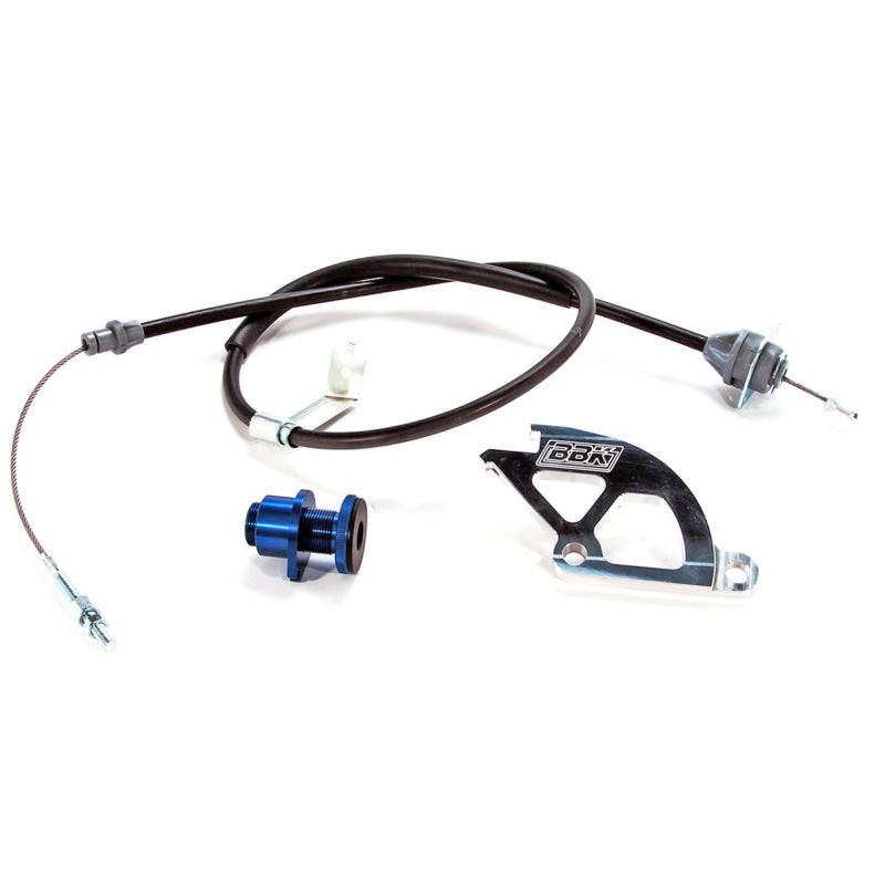 BBK 15055 Mustang Adjustable Clutch Quadrant Cable And Firewall Adjuster Kit