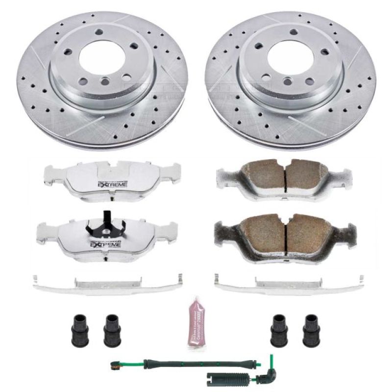 PowerStop K869-26 2000 fits BMW 323i Front Z26 Street Warrior Brake Kit
