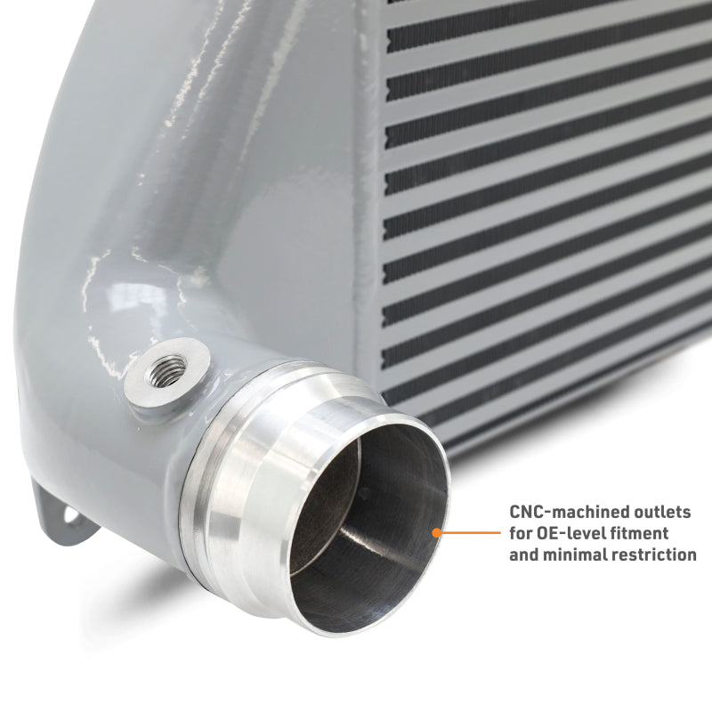 Mishimoto MMINT-TAC-24SL 2024+ fits Toyota Tacoma Performance Intercooler-Silver