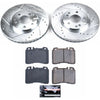 PowerStop fits Mercedes-Benz 90-93 300SL Front Z23 Evolution Sport Brake Kit