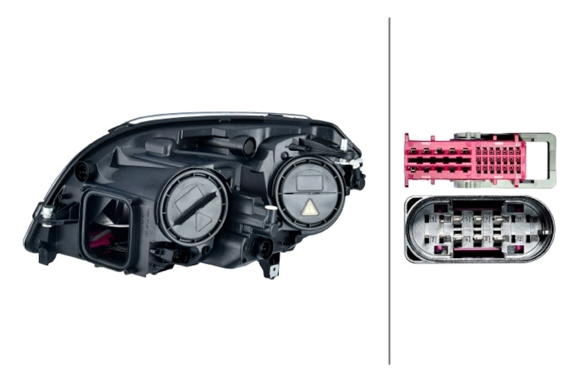 Hella LA354878161 2012-2015 fits Mercedes-Benz GLK250 Headlight Assembly