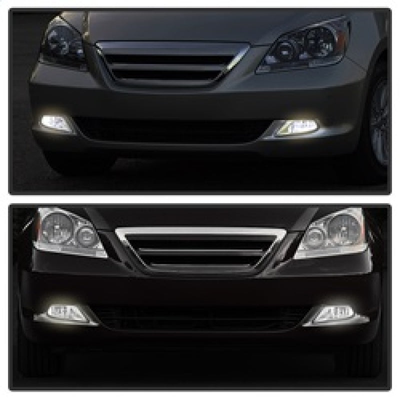 Spyder 5077431 fits Honda 05-07 Odyssey OEM Fog Lights W/Switch Smoked FL-CL-HO