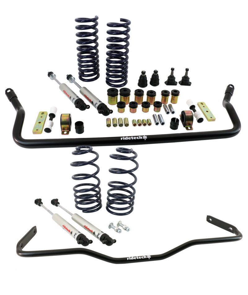 Ridetech 11235110 64-67 fits GM A-Body Big Block StreetGrip Suspension System w/ Ball Joints & Bushings