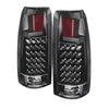 Xtune 9022449 Yukon Denali LED Tail Lights Black ALT-JH-CCK88-LED-BK