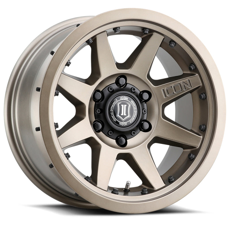 ICON 21817856547BR Rebound Pro 17x8.5 5x4.5 0mm Offset 4.75in BS 71.5mm Bore Bronze Wheel