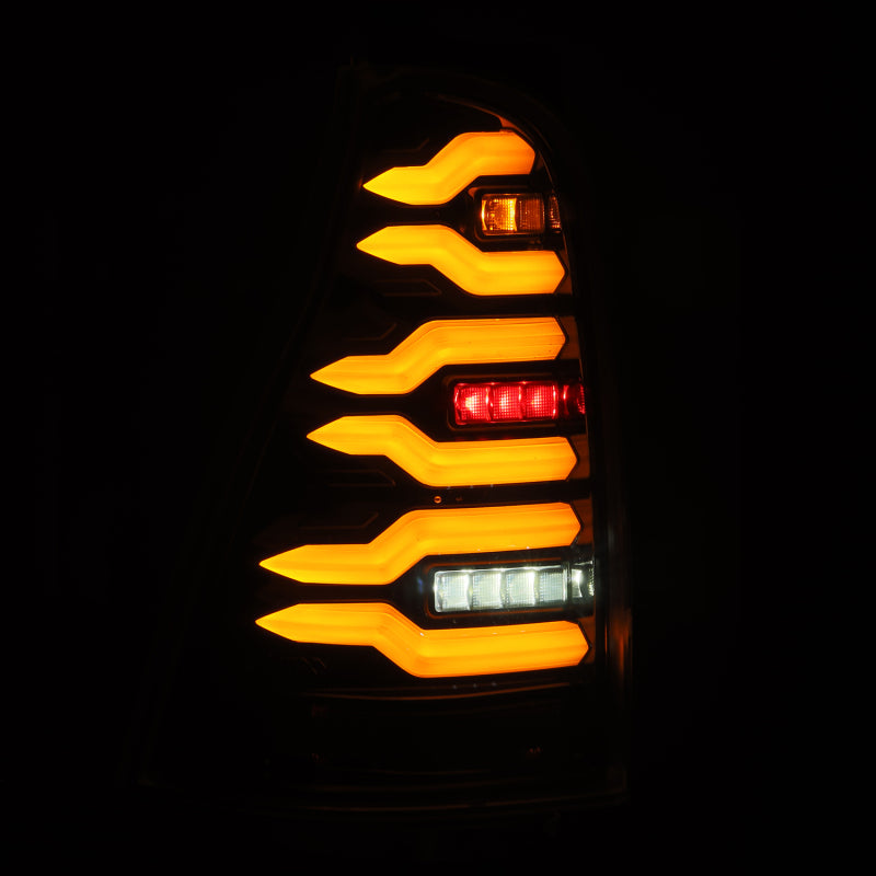 AlphaRex 690070 03-09 fits Toyota 4Runner LUXX-Series LED Tail Lights- Black