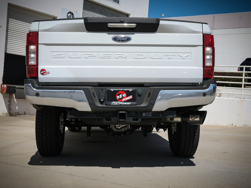 AFE 49-43116NM-B GT Series 3-1/2in 409 SS Axle-Back Exhaust 17-20 fits Ford F-