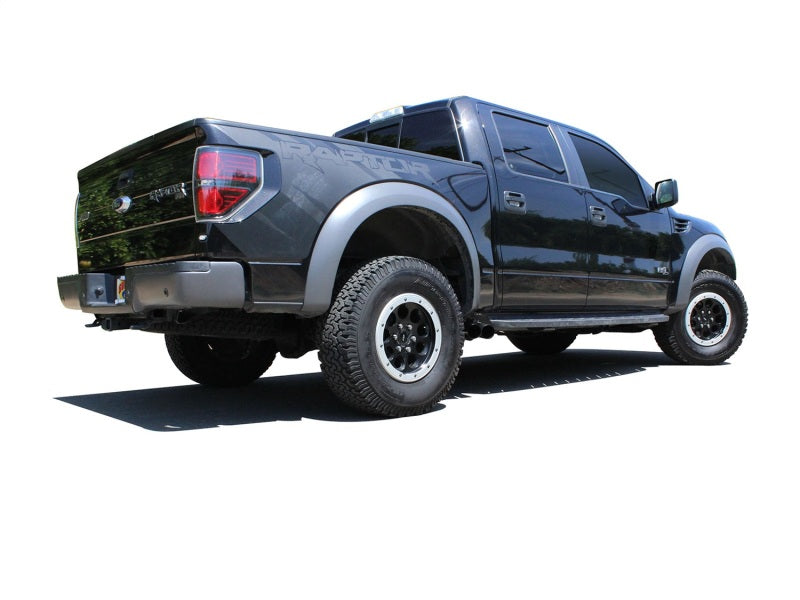 AFE 49-43071-B Series Exhaust SS Front Side Exit CB w/ Black Tips 10-14 fits Fo