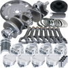 Eagle B16012EA040 fits Ford 302 3.000in Crank 5.090in I-Beam Rod 4.040in Piston Damper/157 Tooth FP Balanced Assembly
