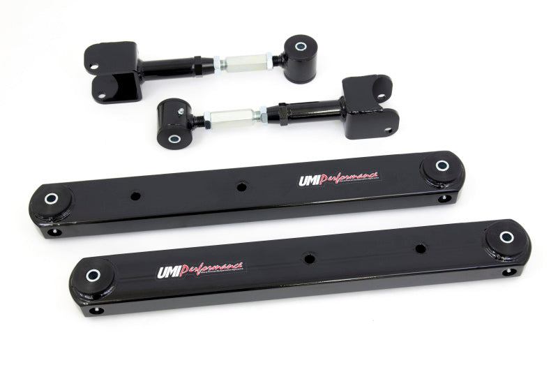 UMI Performance 402126-B 64-67 fits GM A-Body Rear Control Arm Kit Fully Boxed L