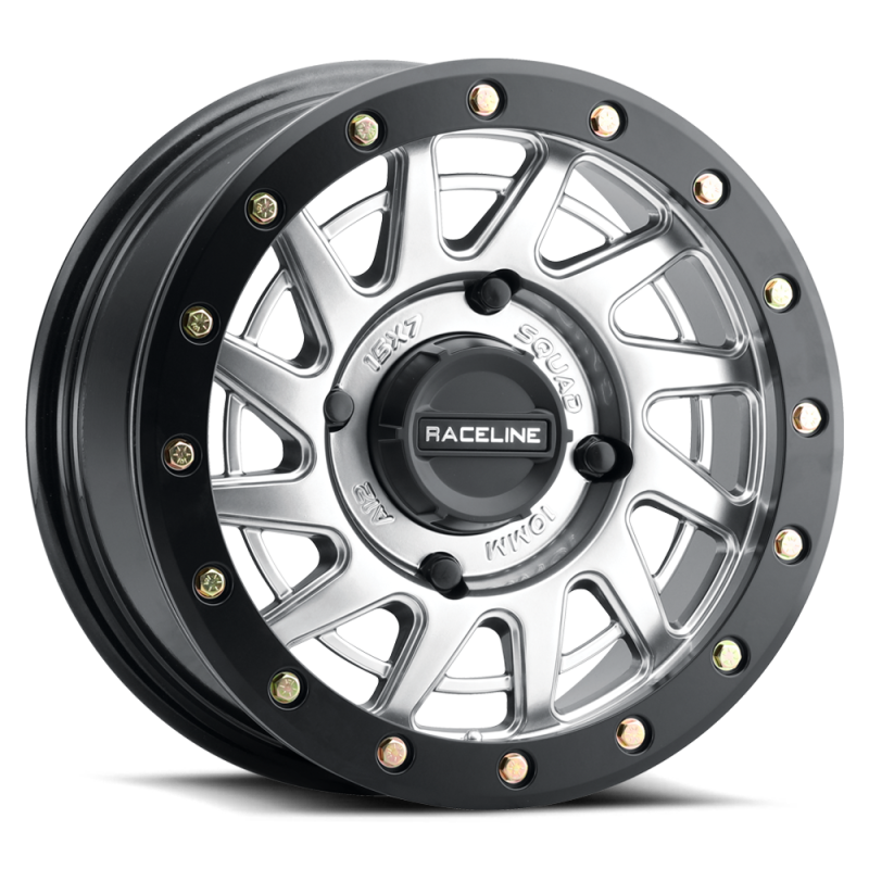 Raceline A12SB-57037+10 A12SB Squad 15x7in/4x137 BP/10mm Offset/110.18mm Bore -
