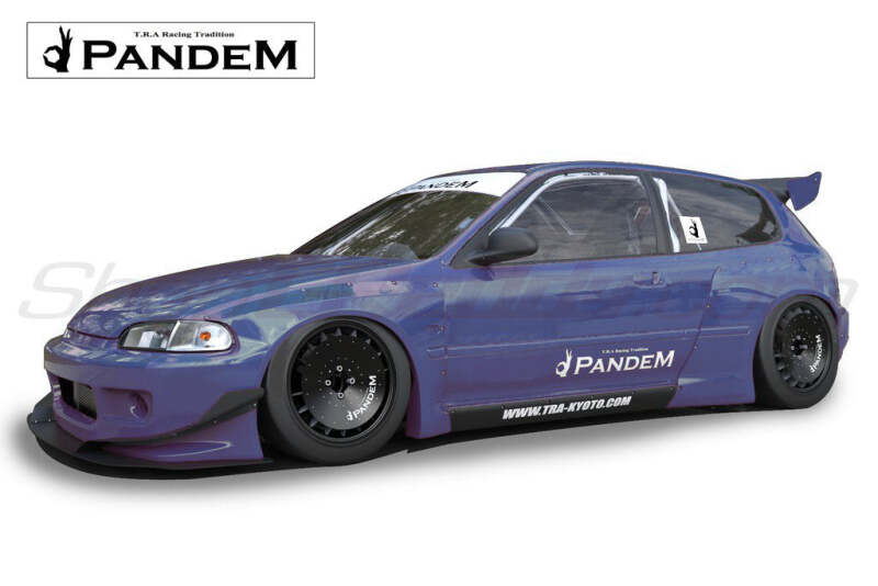 GReddy 17050110 92-95 fits Honda Civic Rocket Bunny Full Wide-Body Aero Kit
