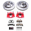 Power Stop KC4875-36 94-99 fits Dodge Ram 1500 Front Z36 Truck & Tow Kit w/Cals