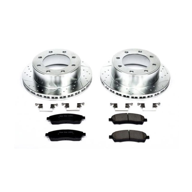 PowerStop K1890 fits Ford 00-05 Excursion Rear Z23 Evolution Sport Brake Kit