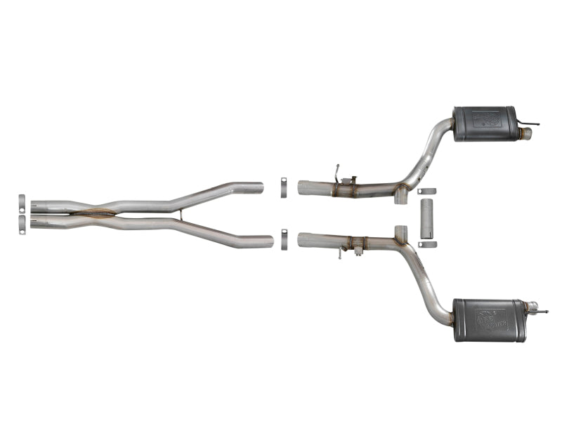 AFE 49-32061 orce-Xp 304 SS Catback Exhaust 17-19 fits Dodge Challenger V8-5.7L