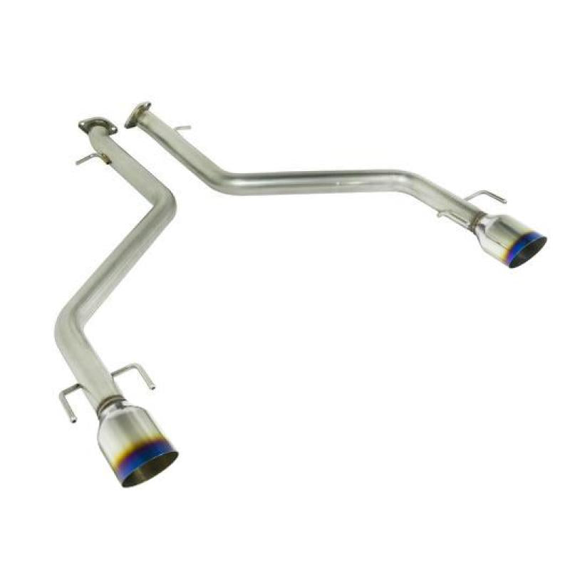 Remark RO-TTE4-S 2021+ fits Lexus IS350 Axle Back Exhaust w/Burnt Single Wall Tip
