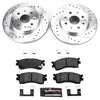 PowerStop K5902 fits Kia 03-05 Rio Front Z23 Evolution Sport Brake Kit