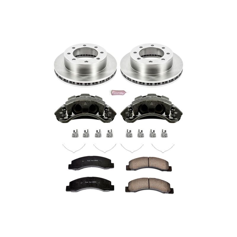Power Stop KCOE1885 fits Ford F-350 Super Duty Front Autospecialty Kit w/Cals